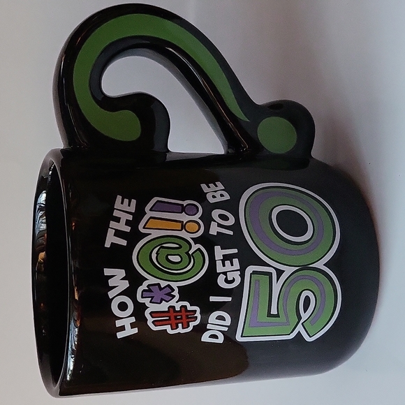 2001 Laid Back Coffee Mug How The #*@!! Did I Get To Be 50? - Picture 6 of 12